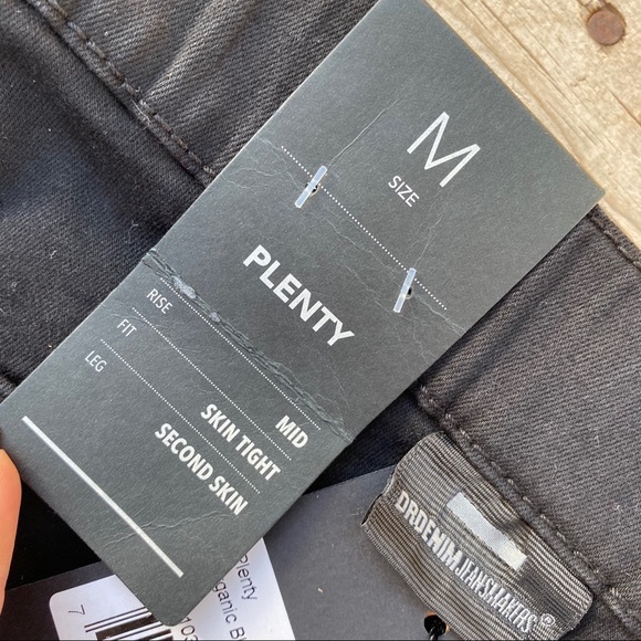 NWT DR Denim Jeansmakers plenty black jeans - Picture 4 of 4